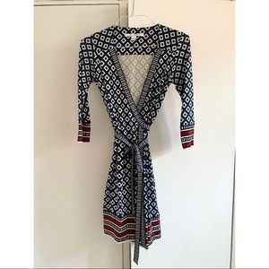 DVF dress 100% silk